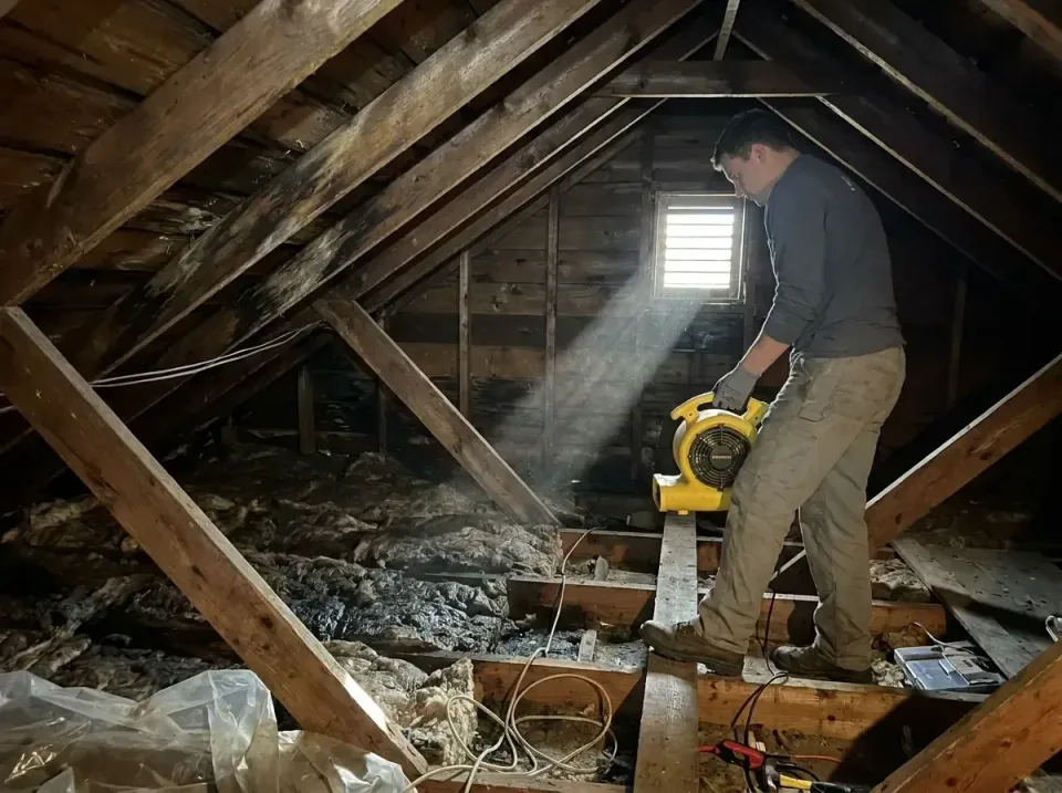attic-water-damage-drying-proc-007 — frequently asked questions, Emergency Water Extraction & 24/7 Flood Response in North N…
